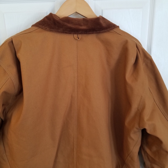 Walls Men's Blizzard Pruf Jacket Brown Large Tall Chest 42 -44  Quilt Lined - Picture 7 of 17